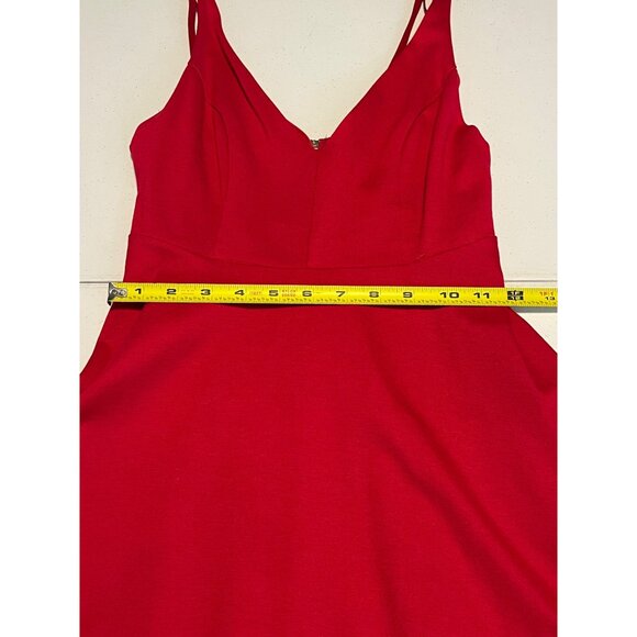 Joe & Elle Sleeveless V-Neck Skater Dress With Back Zipper Size S - Picture 8 of 10